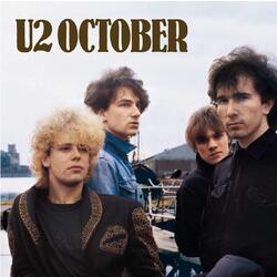 U2 October 180GM BLACK VINYL LP