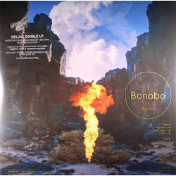 Bonobo Migration deluxe 180gm vinyl 2 LP in plastic printed sleeve, g/f