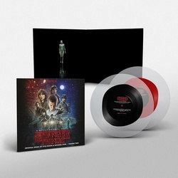 Stranger Things Season Vol 2 soundtrack UK Invada RED/BLACK blob vinyl 2 LP
