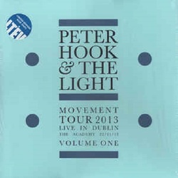 Peter Hook & Light Movement Live In Dublin Vol 1 RSD BLUE vinyl LP g/f