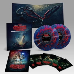 Stranger Things soundtrack DLX edition V1 180g RED / BLUE swirl vinyl 2 LP