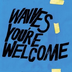 Wavves You're Welcome limited edition BLUE vinyl LP 