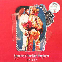 Halsey Hopeless Fountain Kingdom CLEAR TEAL SPLATTER vinyl LP