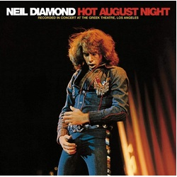 Neil Diamond Hot August Night 2017 reissue 180GM VINYL 2 LP g/f