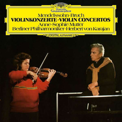 Mendelssohn / Mutter ‎/ Karajan / BPO Violin Concertos vinyl LP