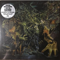 King Gizzard & The Lizard Wizard Murder Of The Universe Vomit Splatter vinyl LP