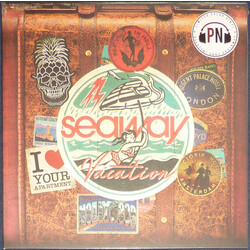 Seaway Vacation RED / WHITE SPLIT vinyl LP + download