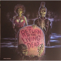 Return Of The Living Dead soundtrack BLACK / BROWN Tarman vinyl LP