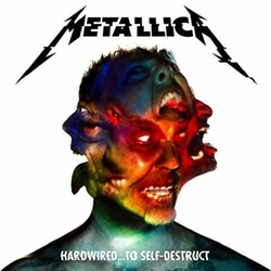 Metallica Hardwired To Self Destruct PINK VINYL 2 LP gatefold DINGED SLEEVE