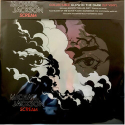 Michael Jackson Scream glow in dark / splatter vinyl 2 LP