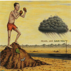 Pearl Jam Save You Other Side reissue 45 RPM CLEAR vinyl 7"