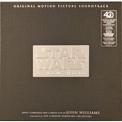 John Williams / LSO Star Wars New Hope 40th anny Collector's vinyl 3 LP box set DINGED/CREASED SLEEVE 
