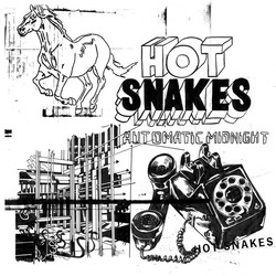 Hot Snakes Automatic Midnight remastered reissue ORANGE vinyl LP 