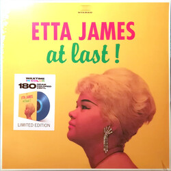 Etta James At Last limited edition 180GM BLUE VINYL LP