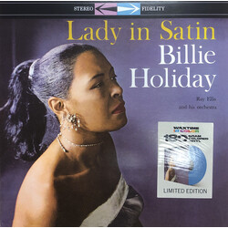 Billie Holiday / Ray Ellis Orchestra Lady In Satin ltd 180gm BLUE vinyl LP