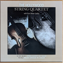 The Hollywood String Quartet / Kurt Reher / Franz Schubert / Hugo Wolf String Quintet In C Major D956/op163 - "Italian Serenade" In G Major Vinyl LP