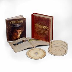 Howard Shore Lord Of The Rings Fellowship Of The Ring Complete Recordings 3 CD + Blu-Ray + book