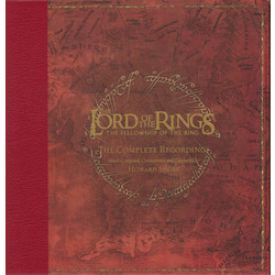 Lord Of The Rings Fellowship Of The Ring RED vinyl 5 LP box set