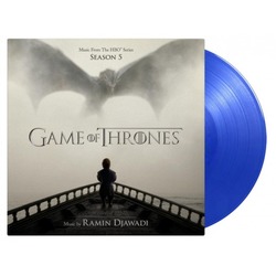 Games Of Thrones HBO Series 5 MOV #d ltd 180gm tour BLUE vinyl 2 LP g/f