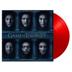 Games Of Thrones HBO Series 6 MOV #d ltd 180gm tour RED vinyl 3 LP g/f