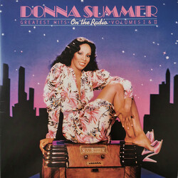 Donna Summer On The Radio Greatest Hits Vol I & II PINK / LAVENDER vinyl LP