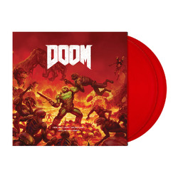 Doom game soundtrack Mick Gordon 180gm RED translucent vinyl 2 LP