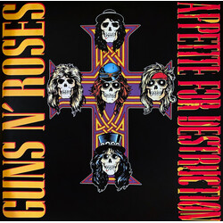Guns N' Roses Appetite For Destruction VINYL 2 LP