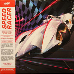 Speed Racer soundtrack Mondo black vinyl 2 LP g/f sleeve