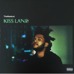 Weeknd Kiss Land limited deluxe SEA GREEN vinyl 2 LP slipcase