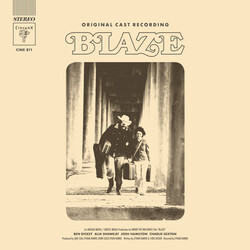 Blaze Original Cast Recording vinyl LP