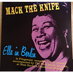 Ella Fitzgerald ‎Mack The Knife Ella In Berlin ltd 180gm BLUE vinyl LP