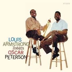 Louis Armstrong Meets Oscar Peterson 180gm BLUE vinyl LP