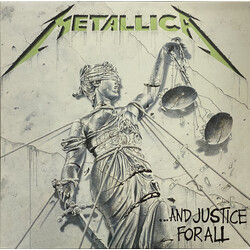 Metallica And Justice For All US reissue 180gm vinyl 2 LP DINGED/CREASED SLEEVE