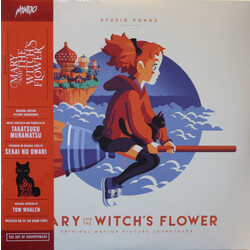 Mary And The Witch's Flower MONDO 180gm RED HAIR vinyl 2 LP g/f sleeve