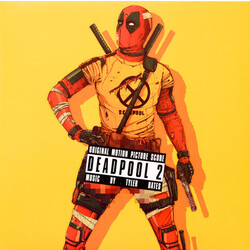 Deadpool 2 soundtrack Mondo 180gm RED BLACK STRIPE vinyl LP g/f sleeve
