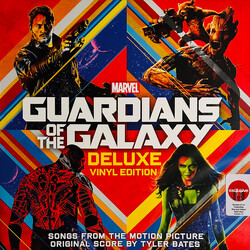 Various Guardians Of The Galaxy RED & YELLOW Vinyl 2 LP