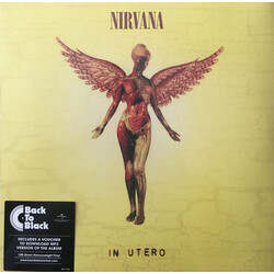 Nirvana In Utero 180GM BLACK VINYL LP