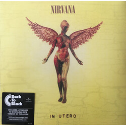Nirvana In Utero 180gm Vinyl LP +download SCRATCH AND DENT