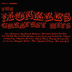 Monkees Greatest Hits limited 180gm ORANGE vinyl LP