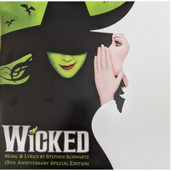 Stephen Schwartz Wicked Broadway Cast Recording 15th Anny vinyl 2 LP
