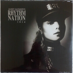 Janet Jackson Janet Jacksons Rhythm Nation 1814 ltd SILVER vinyl 2 LP g/f DINGED/CREASED SLEEVE
