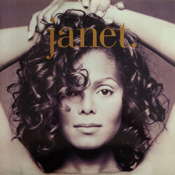 Janet Jackson Janet CLEAR vinyl LP