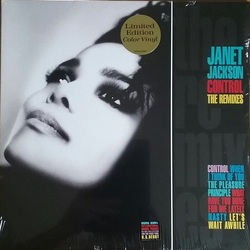 Janet Jackson Control The Remixes limited edition SPLIT COLOURED vinyl 2 LP