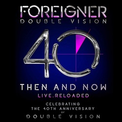 Foreigner 40 Double Vision Then And Now vinyl 2 LP gatefold + Blu-Ray
