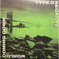 Type O Negative World Coming Down 20th anny GREEN BLACK vinyl 2 LP