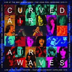 Curved Air Airwaves: Live at the BBC/Live at the Paris Theatre BLUE VINYL LP