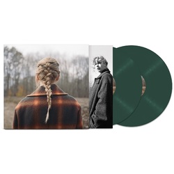 Taylor Swift evermore deluxe edition GREEN VINYL 2 LP