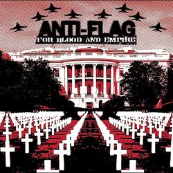 Anti-Flag For Blood & Empire MOV 180gm White Marbled vinyl LP
