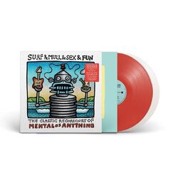 Mental As Anything Surf & Mull & Sex & Fun RED WHITE vinyl 2 LP