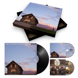Neil Young & Crazy Horse Barn numbered vinyl LP / CD / Blu-ray box set